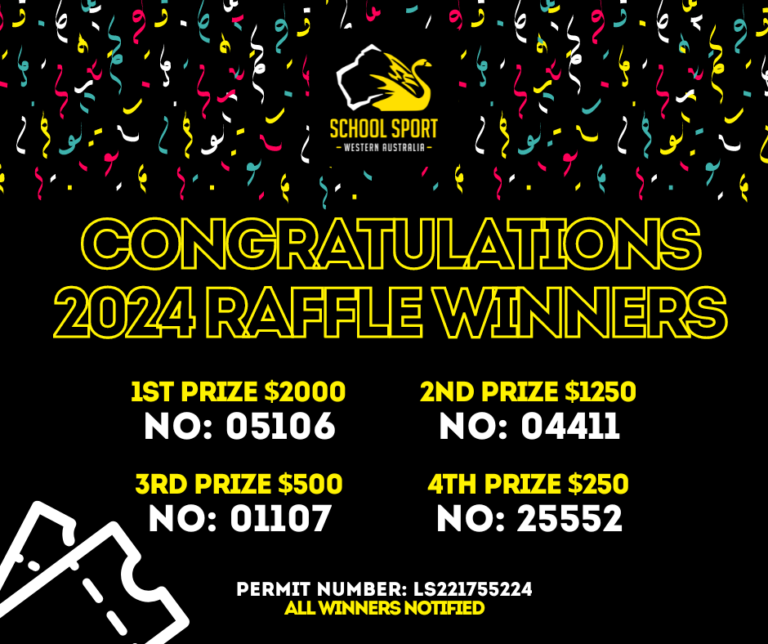 SSWA 2024 Raffle Winners Announcement – SSWA