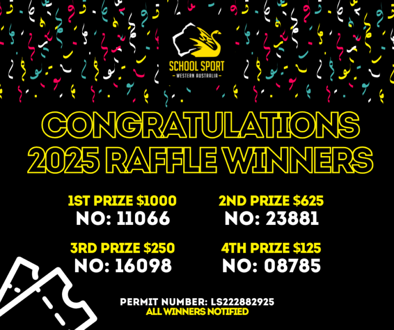 Springbrook Raffle Winners 2025 SSWA RAFFLE WINNERS – SSWA