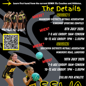 Interstate Netball 15s Girls Fundraising